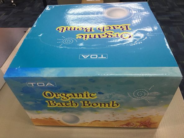 Hot sell Japan Bath Salt bomb with TOA Branding